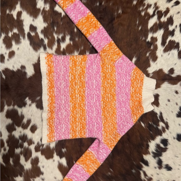 100% alpaca wool hand knitted sweater skappel Oslo x Helene moo - Picture 4 of 5